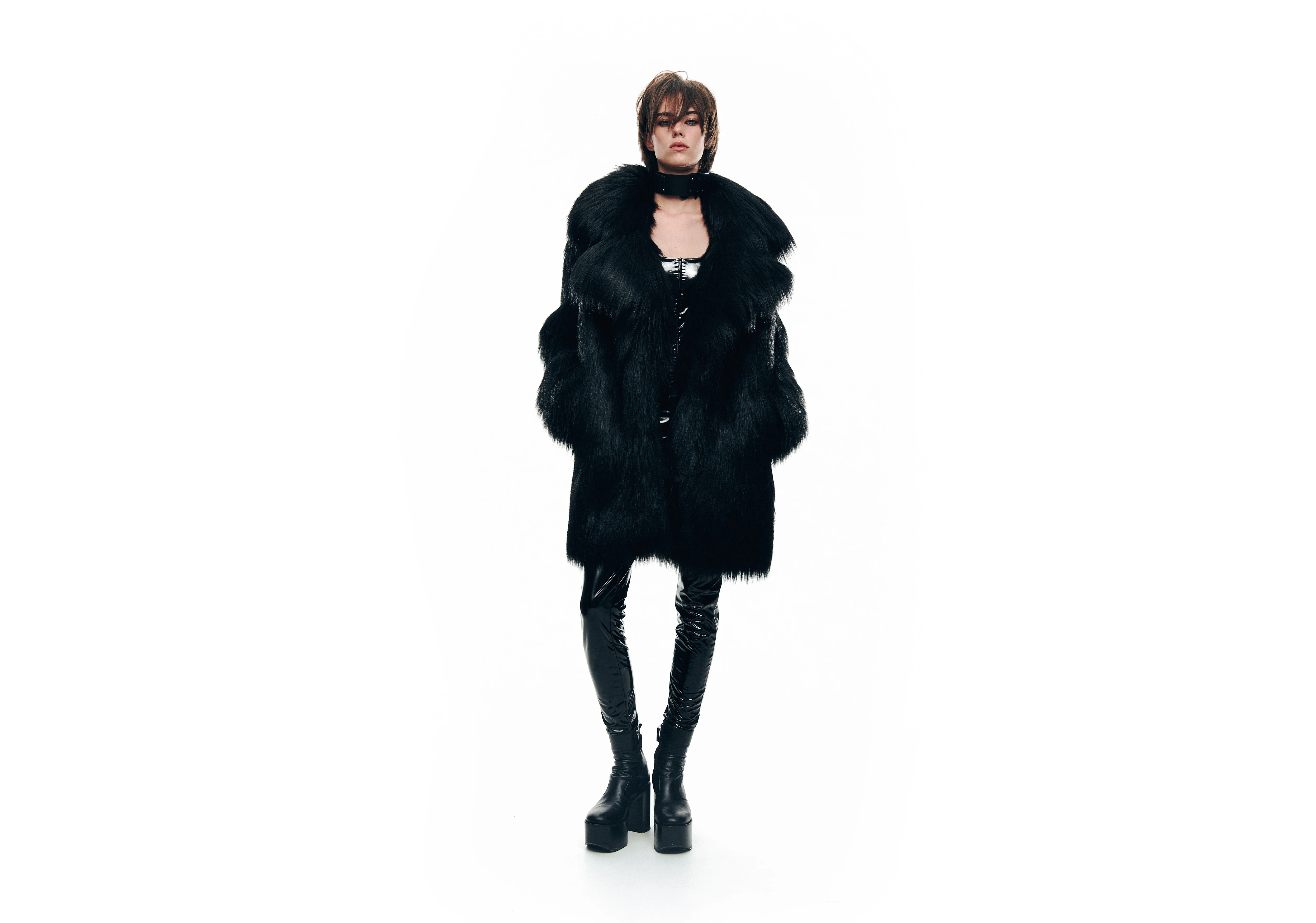 Faux Fur Coat