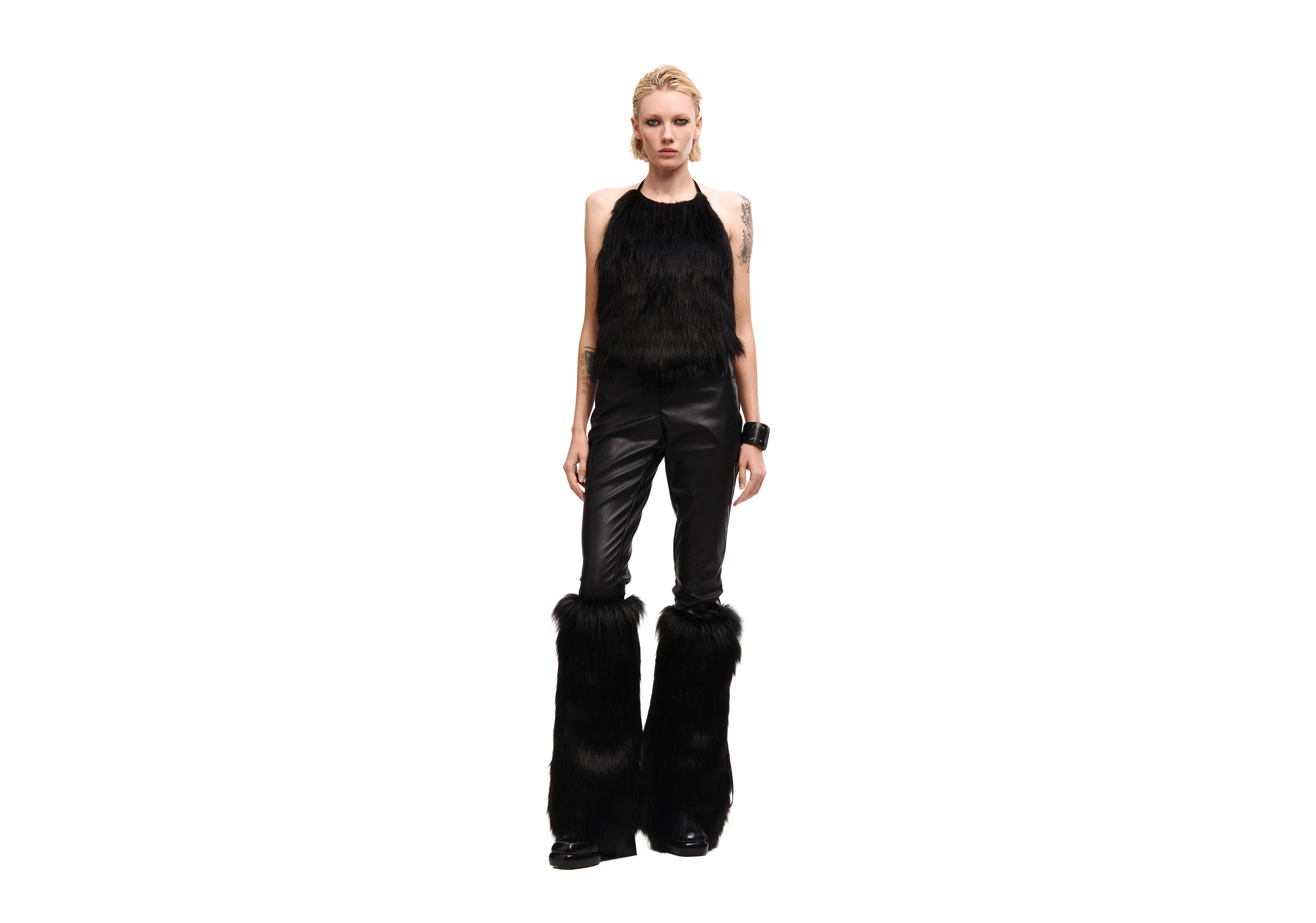 Faux Fur Legwarmers